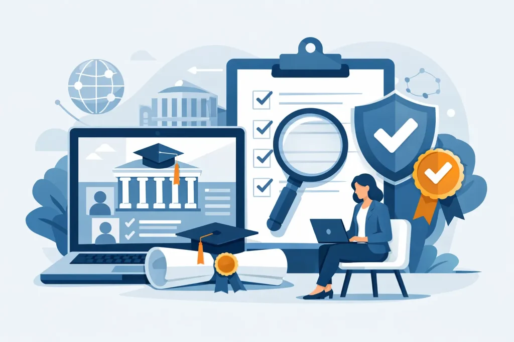 How to Verify Online University Accreditation