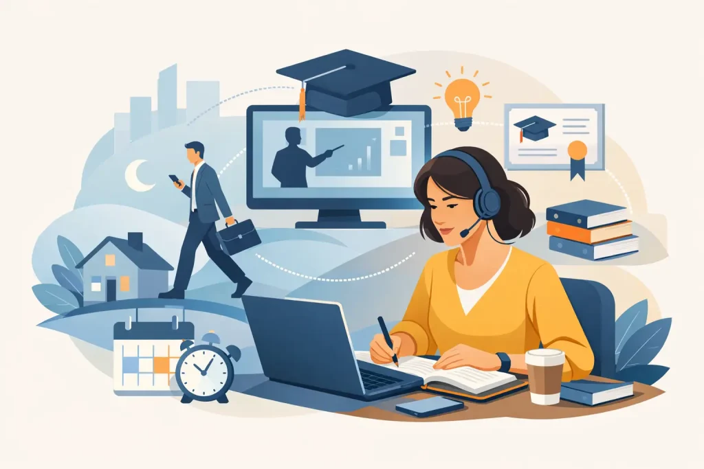 Online Bachelors for Busy Adults